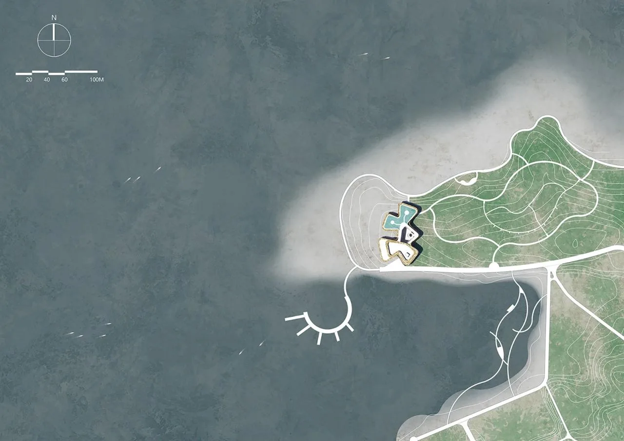 BIM Architecture | Baihe Lake Tourist Center/Architectural Design