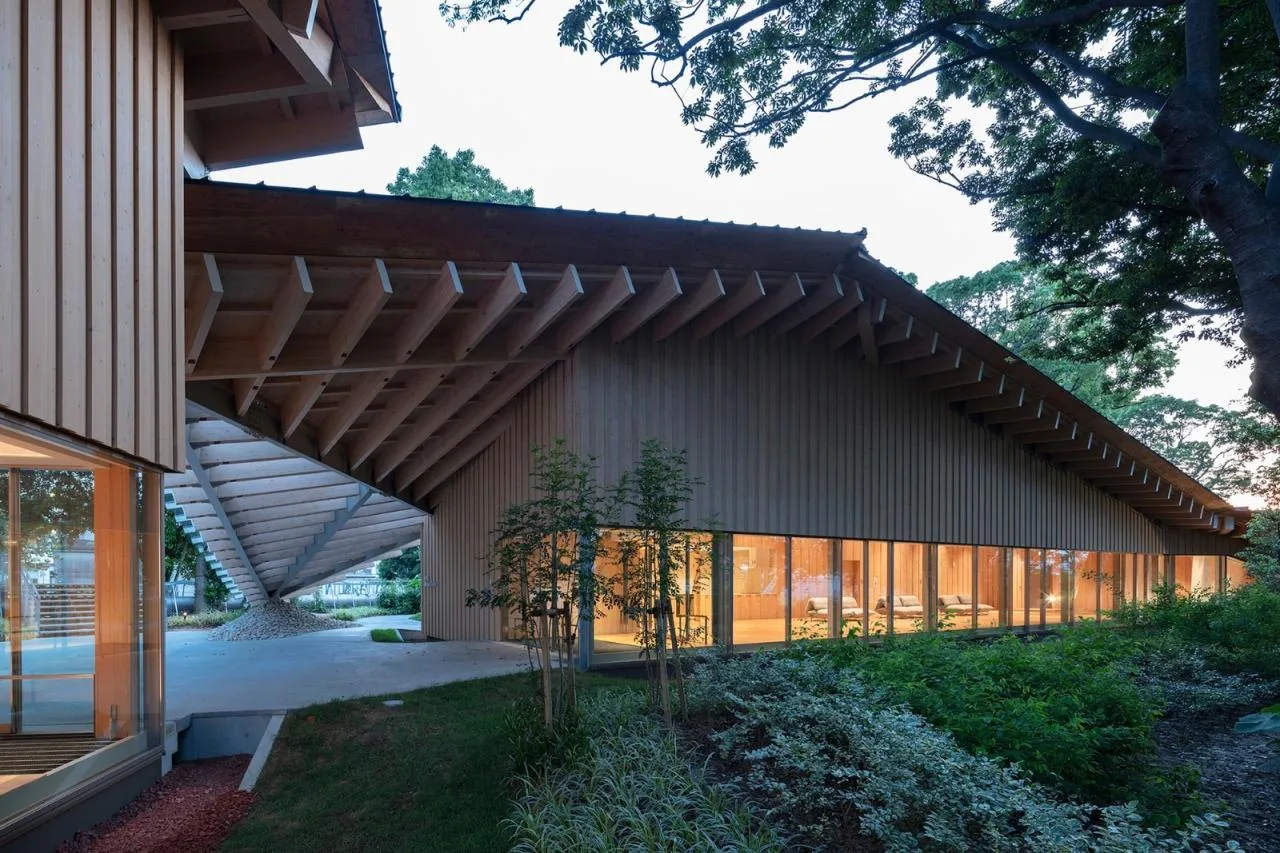 BIM Architecture | KANEKA Health Center/Kengo Kuma Architecture Urban Design Firm+Dacheng Construction