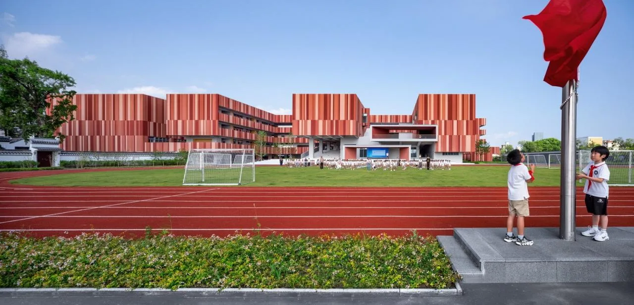 BIM Architecture | Fengpu Elementary School Campus of Fengxian District Education College Affiliated Experimental Primary School/No Sample Architecture Studio