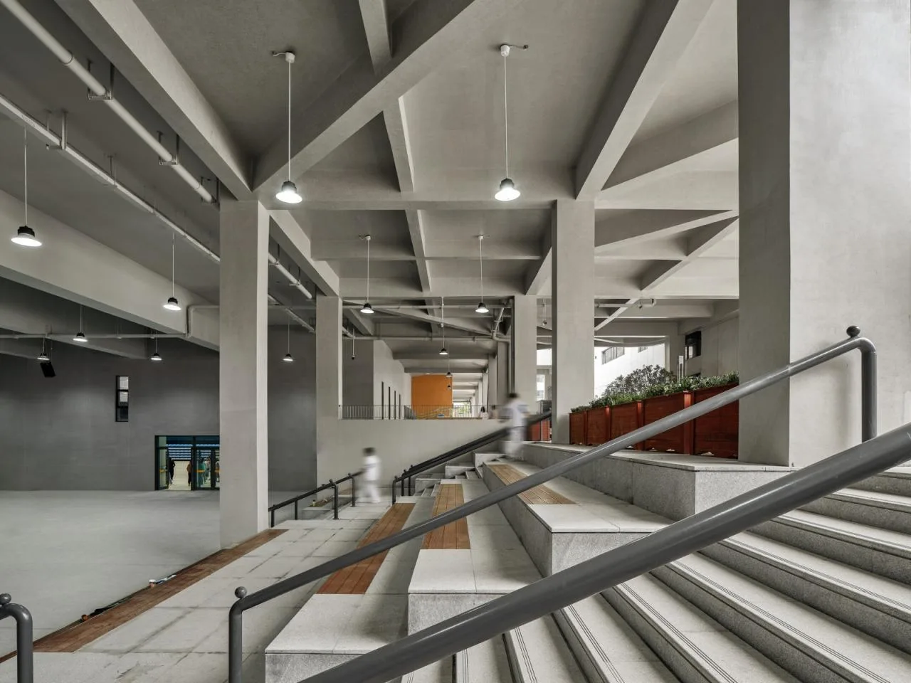 BIM Architecture | Renovation and Expansion of Xi'an High tech No.1 Middle School (High School Division)/Qu Peiqing Studio of China Northwest Architectural Design and Research Institute