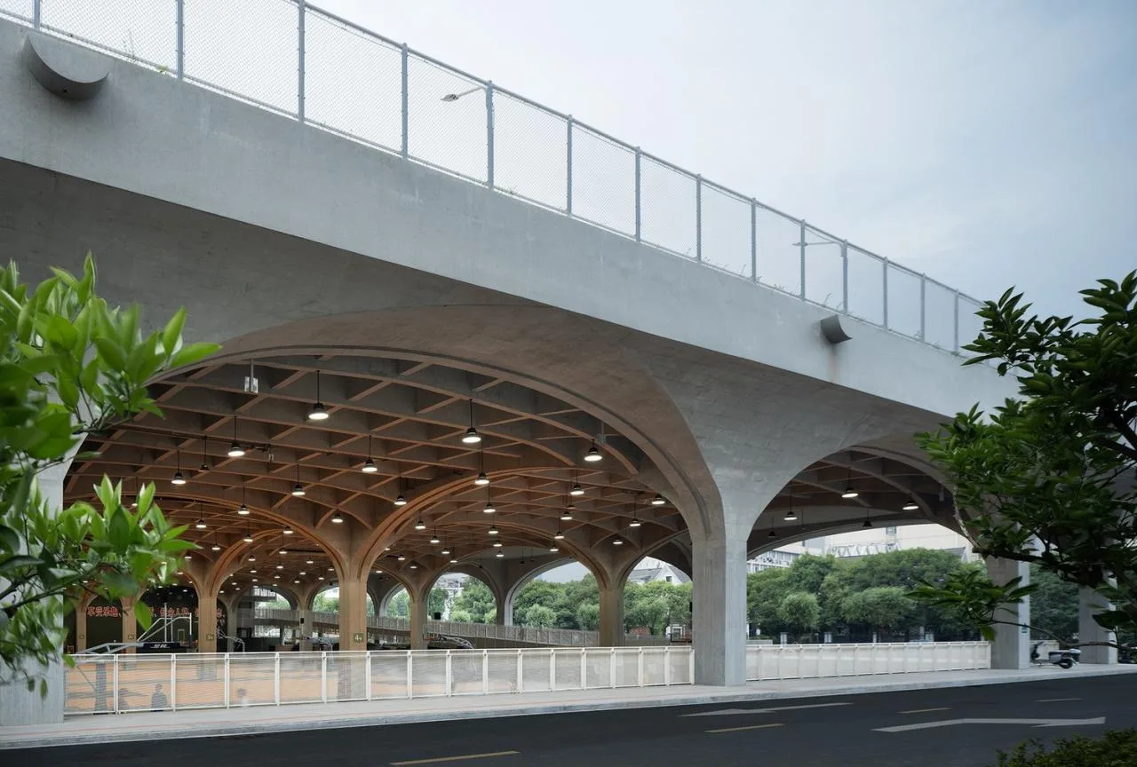 BIM Architecture | Wind and Rain Playground of Shaoxing University of Arts and Sciences/Architectural Design and Research Institute of Zhejiang University