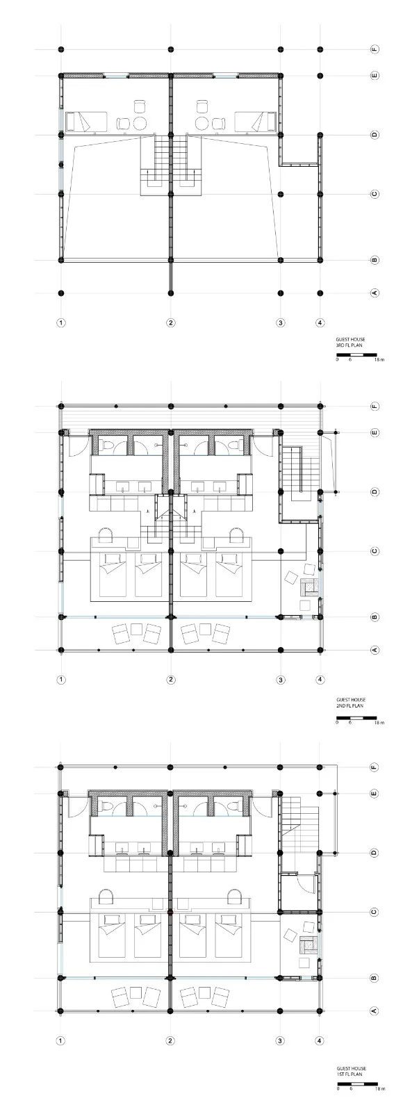BIM Architecture | Inoue Sees Rice Fields/ATLAS STUDIO