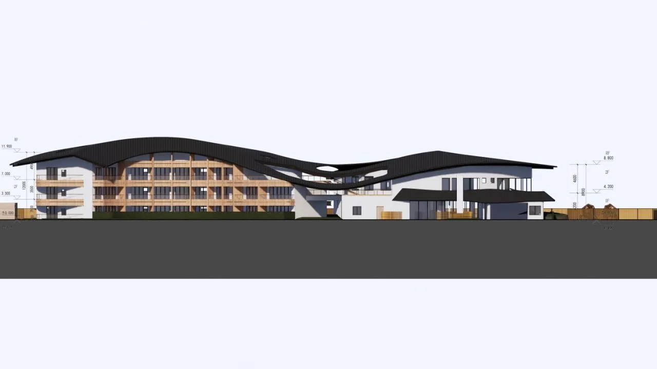 BIM Architecture | Integration of Western Sichuan Architecture and Taoist Culture / Qingcheng Pushe Family Resort Hotel - 2023 Golden Panda Tianfu Creative Design Award Winner