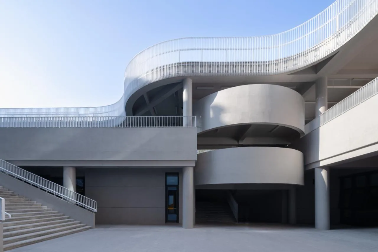 BIM Architecture | Renovation and Expansion of Xi'an High tech No.1 Middle School (High School Division)/Qu Peiqing Studio of China Northwest Architectural Design and Research Institute
