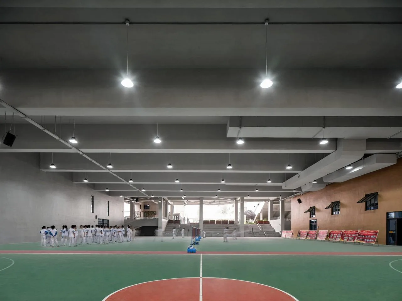 BIM Architecture | Renovation and Expansion of Xi'an High tech No.1 Middle School (High School Division)/Qu Peiqing Studio of China Northwest Architectural Design and Research Institute