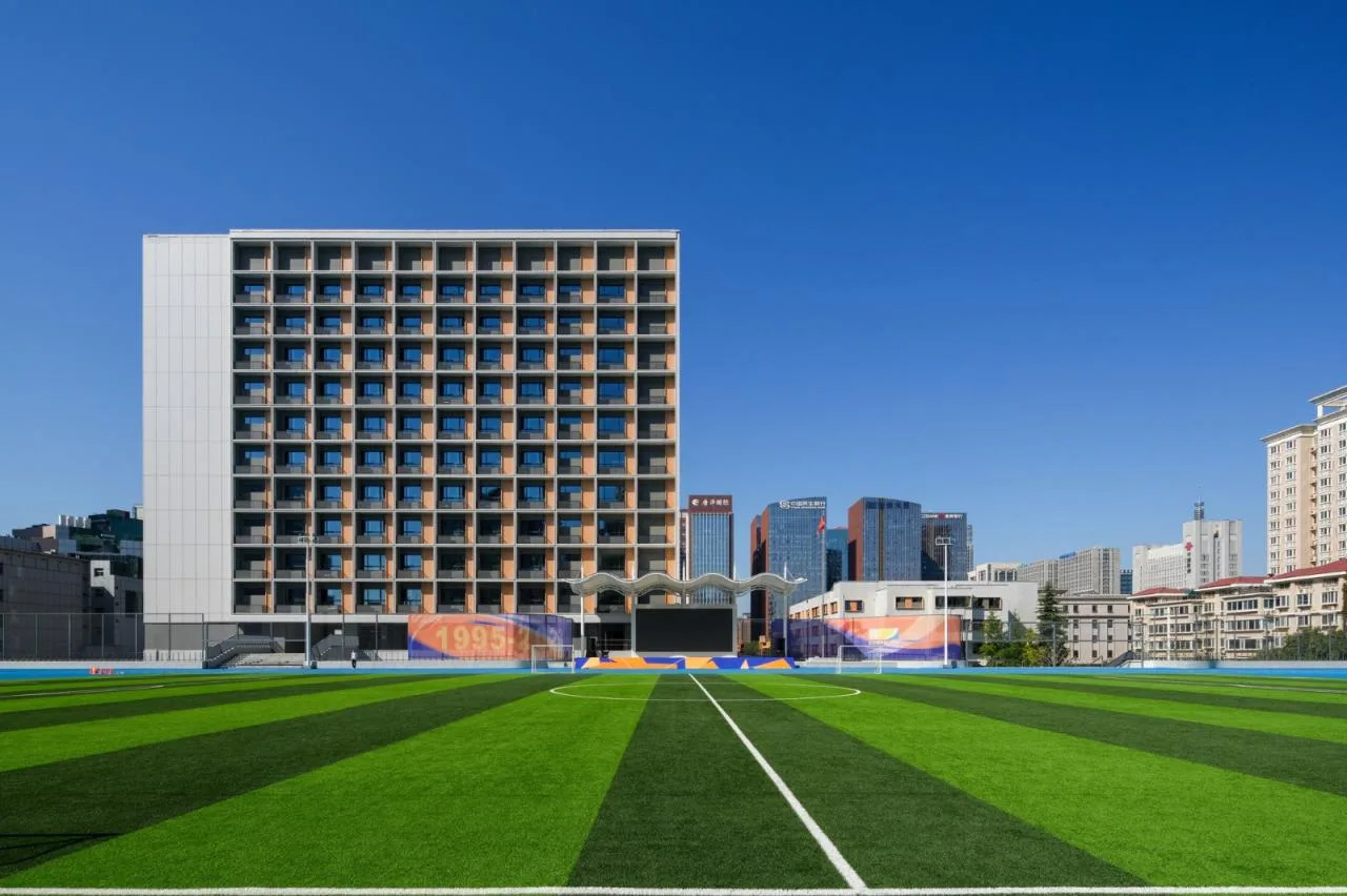 BIM Architecture | Renovation and Expansion of Xi'an High tech No.1 Middle School (High School Division)/Qu Peiqing Studio of China Northwest Architectural Design and Research Institute