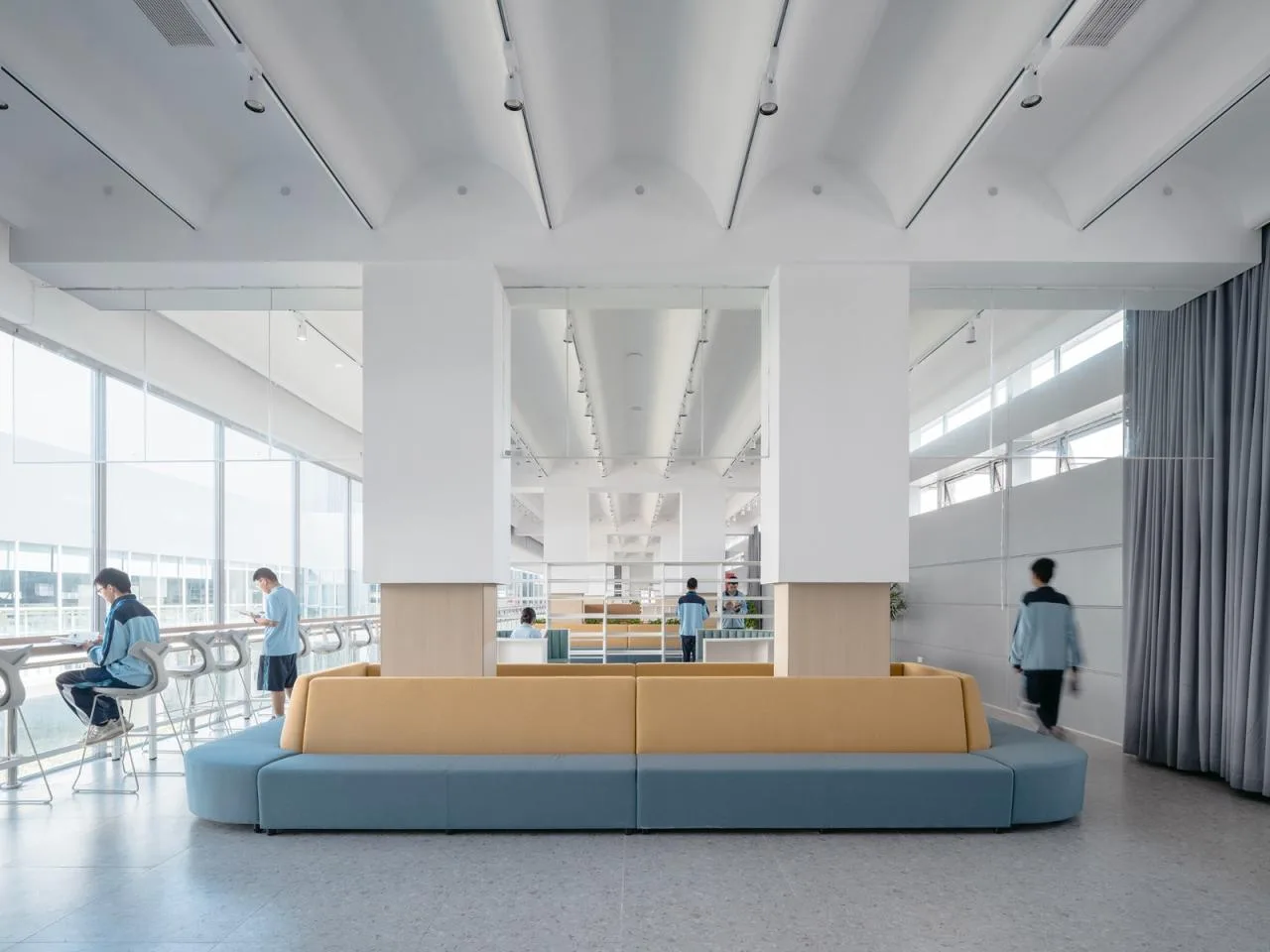 BIM Architecture | Gulin Vocational High School in Ningbo City: Infinite Script for Youth/ARCHIS Architectural Design Firm