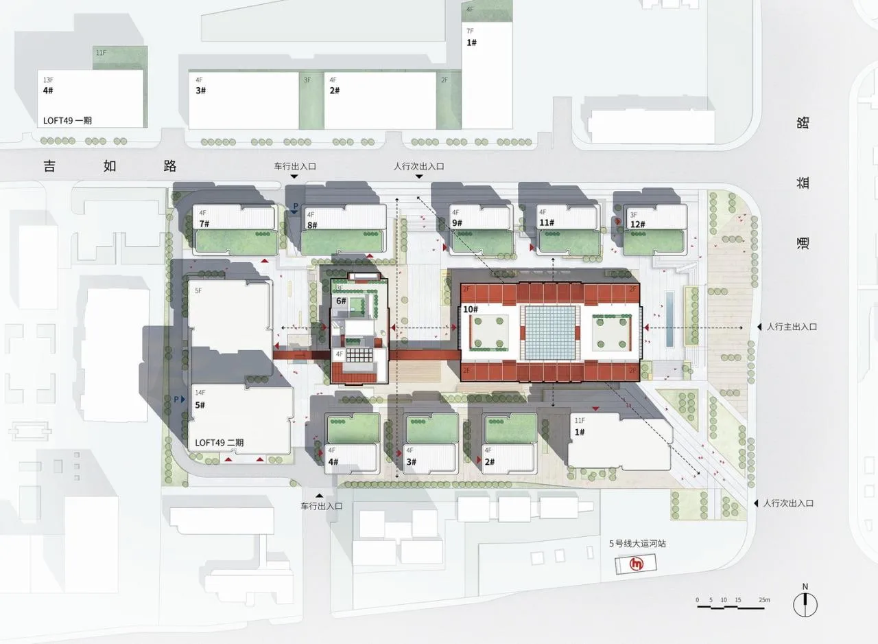 BIM Architecture | Jinbian City, Vitality Block: Hangzhou LOFT49 Industrial Heritage Renewal/Zhu Peidong Line+Architectural Firm