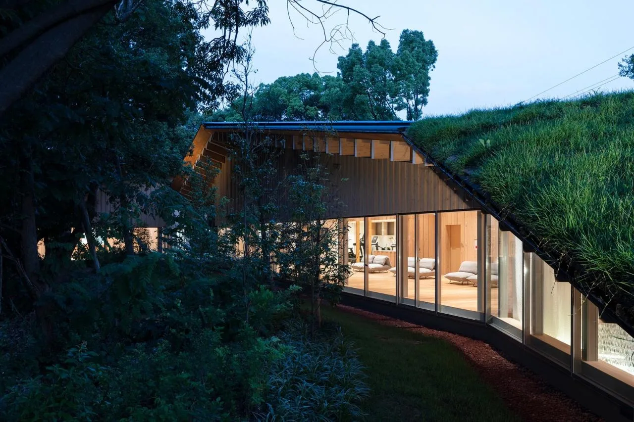BIM Architecture | KANEKA Health Center/Kengo Kuma Architecture Urban Design Firm+Dacheng Construction