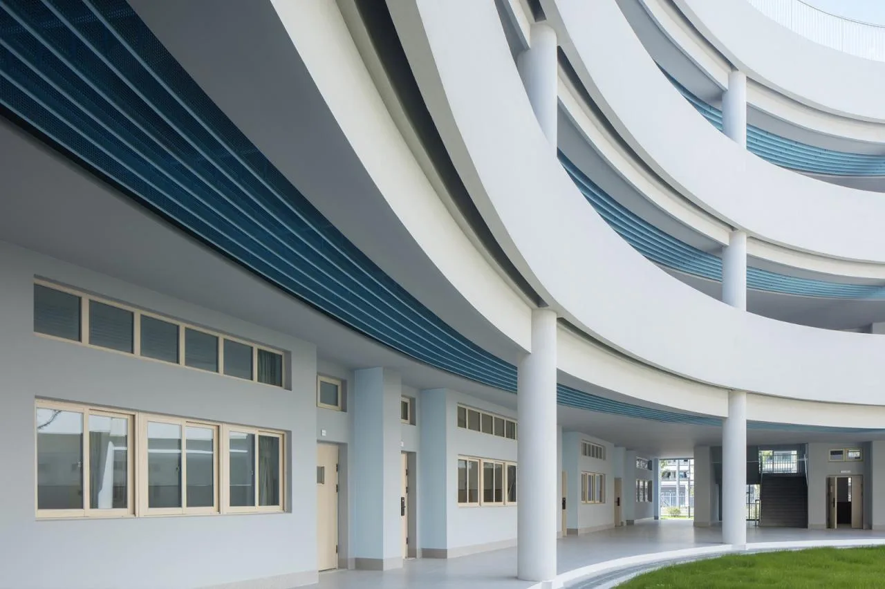 BIM Architecture | Gulin Vocational High School in Ningbo City: Infinite Script for Youth/ARCHIS Architectural Design Firm