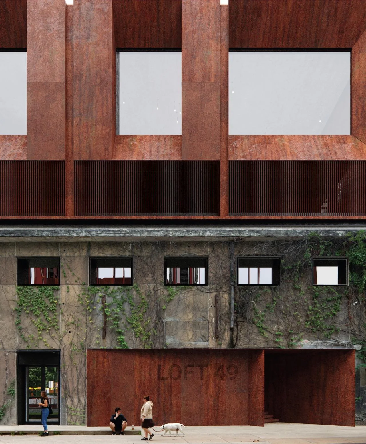 BIM Architecture | Jinbian City, Vitality Block: Hangzhou LOFT49 Industrial Heritage Renewal/Zhu Peidong Line+Architectural Firm