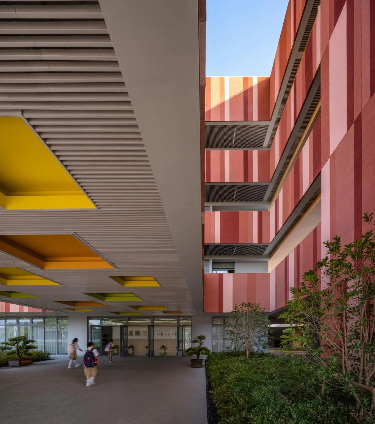 BIM Architecture | Fengpu Elementary School Campus of Fengxian District Education College Affiliated Experimental Primary School/No Sample Architecture Studio