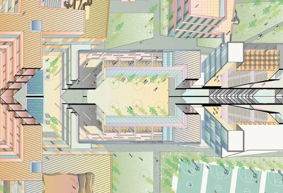 BIM Architecture | Gulin Vocational High School in Ningbo City: Infinite Script for Youth/ARCHIS Architectural Design Firm