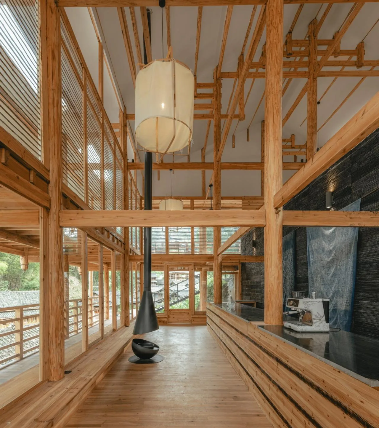 BIM Architecture | Inoue Sees Rice Fields/ATLAS STUDIO