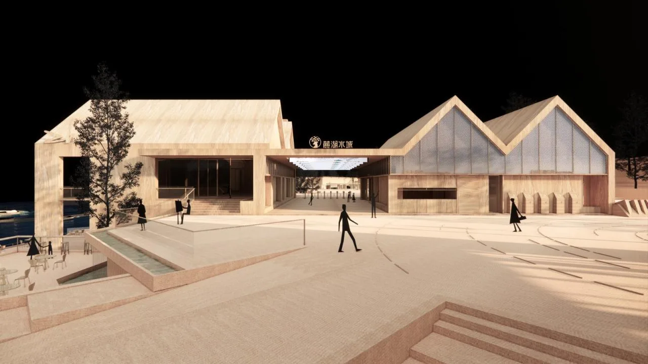 BIM Architecture | Chengdu Tianfu Luhu Food Island Phase II/Surrounding Buildings