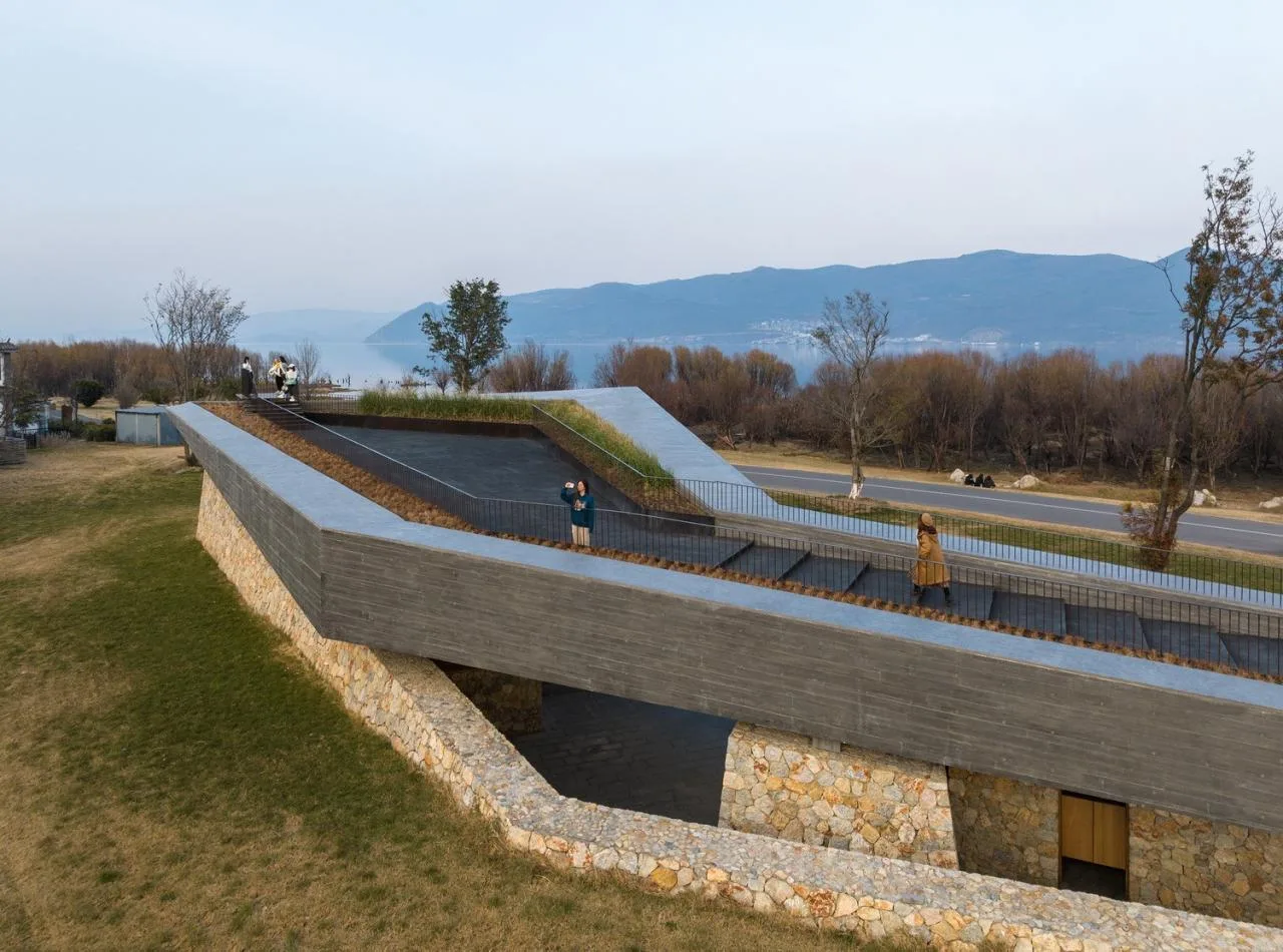 BIM Architecture | Micro Terrain: Dali Erhai Xiaoyizhuang Ecological Station - Meng Fanhao/Line+Architectural Firm