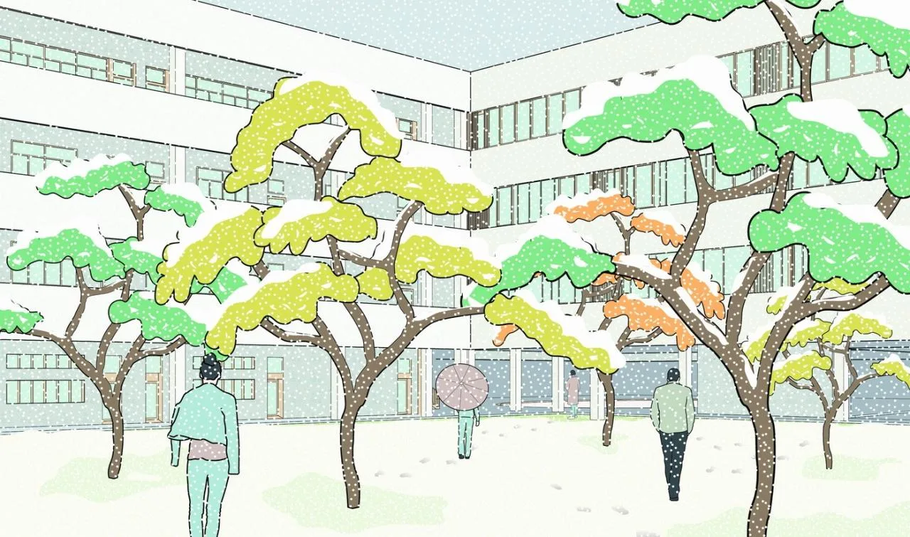 BIM Architecture | Gulin Vocational High School in Ningbo City: Infinite Script for Youth/ARCHIS Architectural Design Firm
