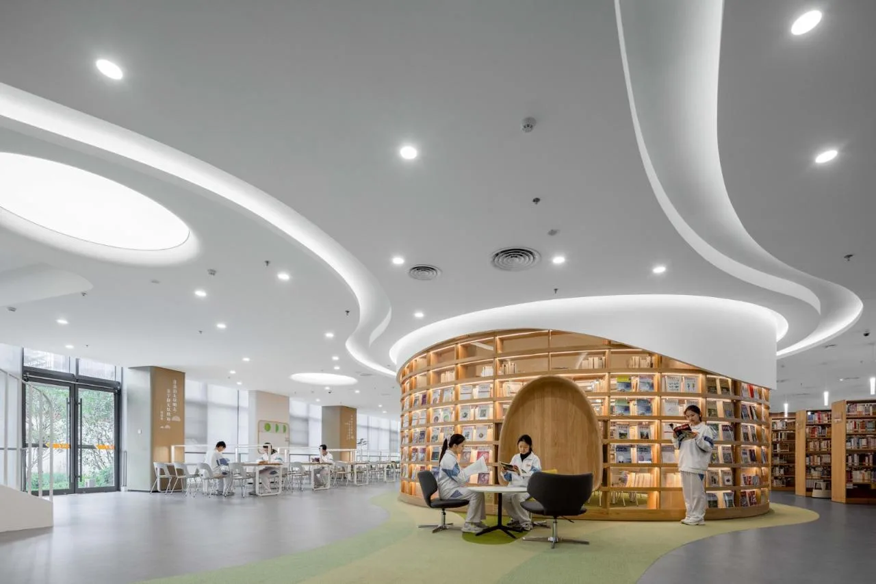 BIM Architecture | Renovation and Expansion of Xi'an High tech No.1 Middle School (High School Division)/Qu Peiqing Studio of China Northwest Architectural Design and Research Institute