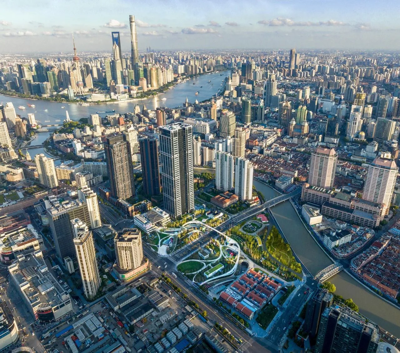 BIM Architecture | Shanghai Suhewan Wanda Plaza Landscape Design/Lab D+H