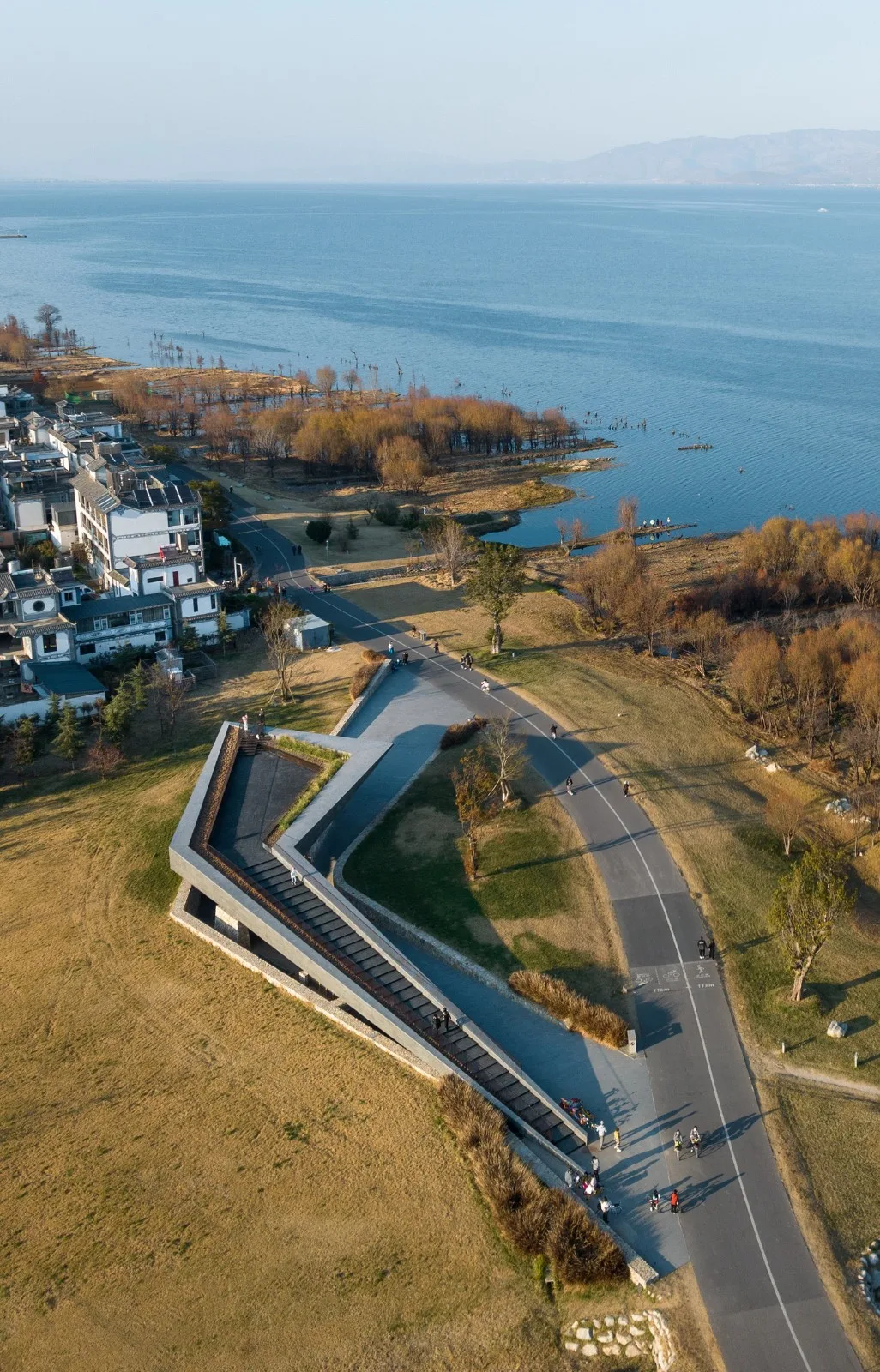 BIM Architecture | Micro Terrain: Dali Erhai Xiaoyizhuang Ecological Station - Meng Fanhao/Line+Architectural Firm
