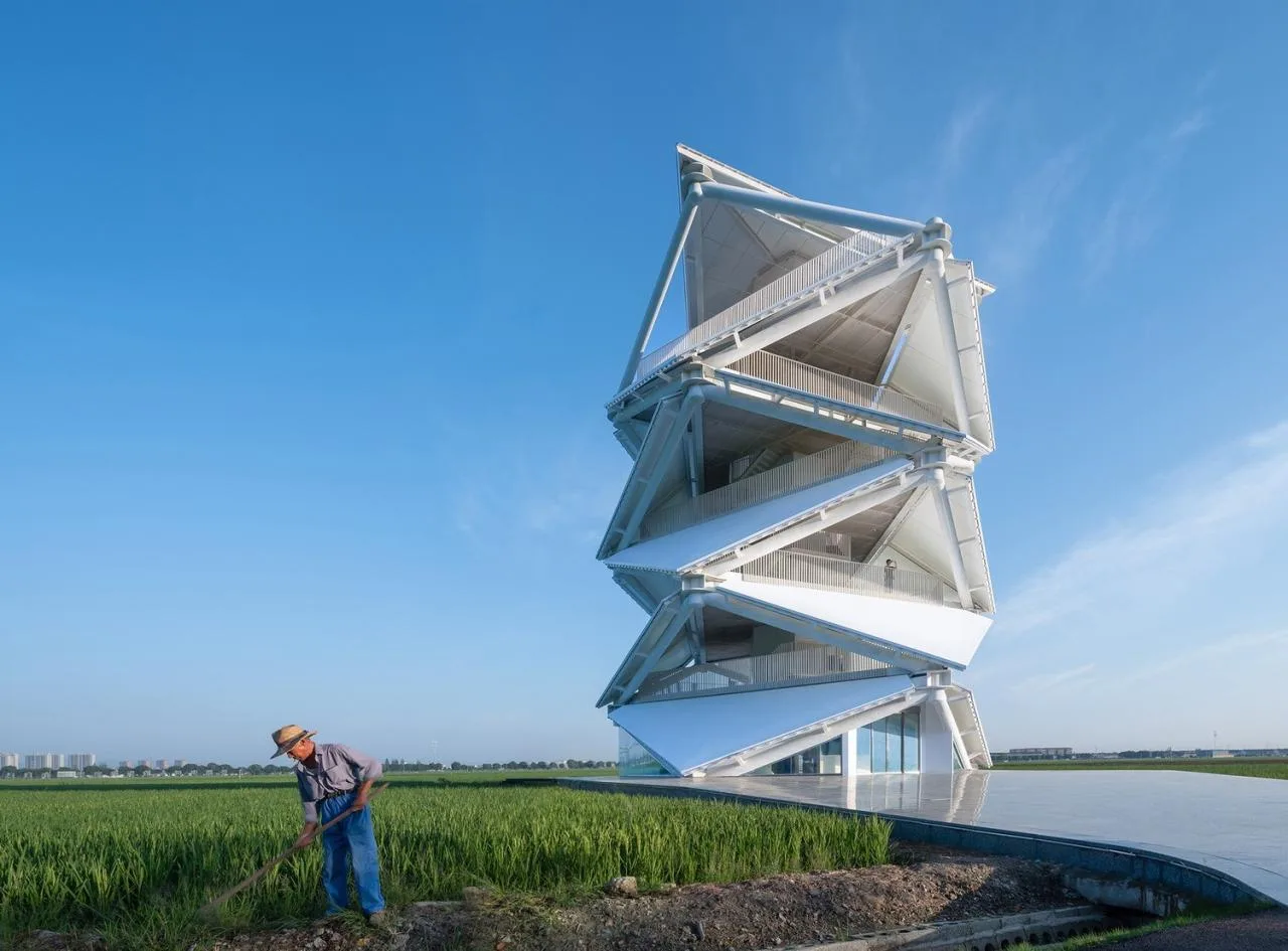BIM Architecture | Lighthouse on Rice Fields/Lin Zaiguo Studio of China Electric Power Construction East China Institute