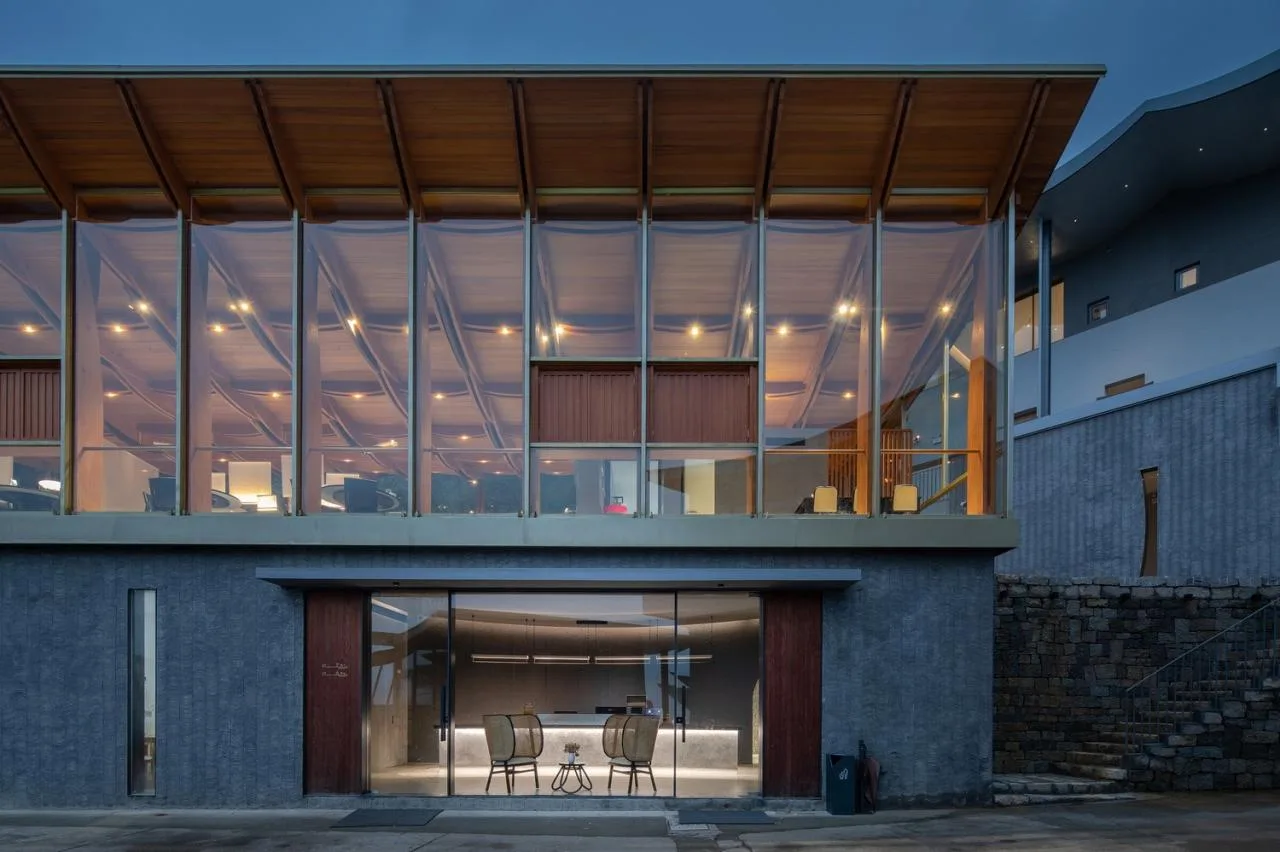 BIM Architecture | Jiaoyue Pavilion/Lai Architecture Design Studio
