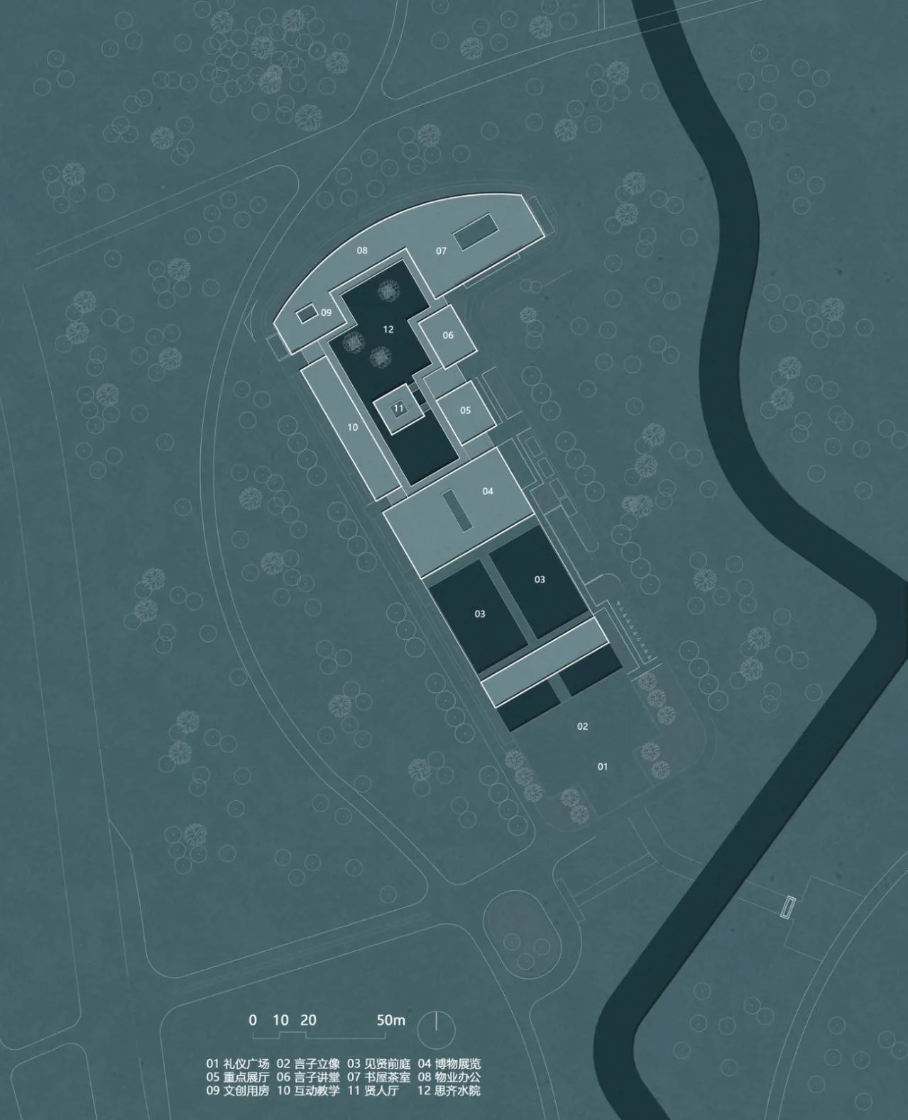 BIM Architecture | Yanzi Academy/South China University of Technology Architectural Design and Research Institute