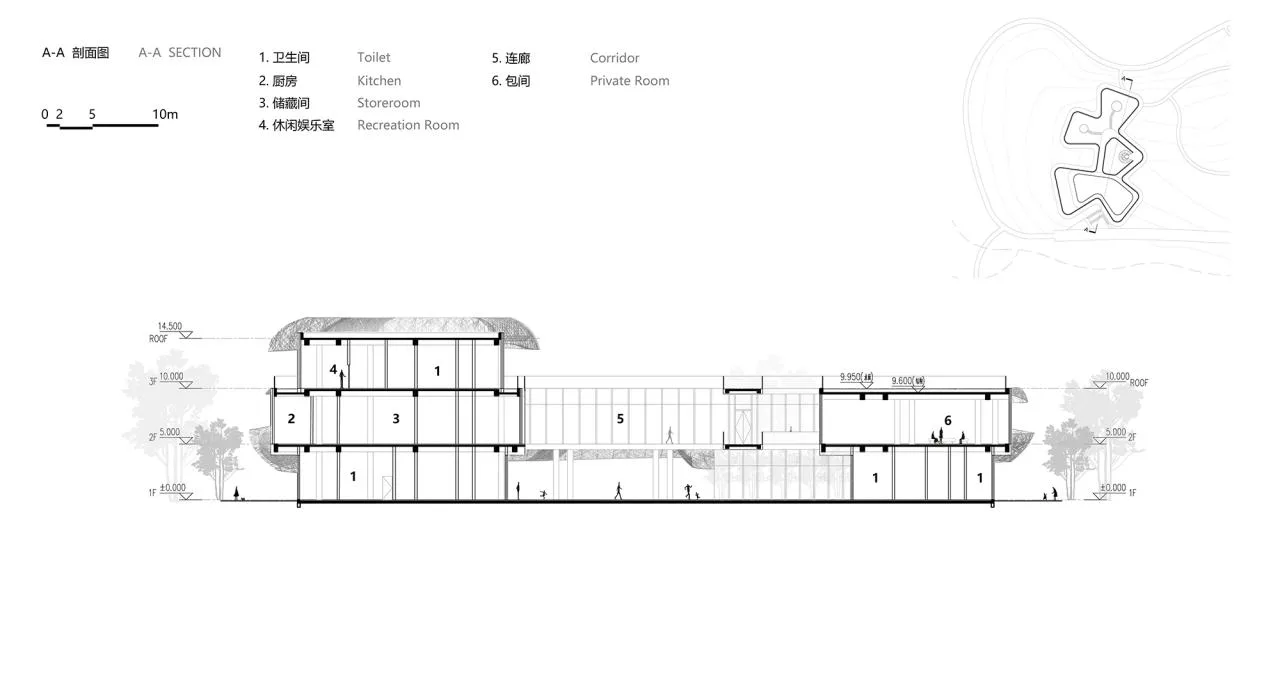 BIM Architecture | Baihe Lake Tourist Center/Architectural Design