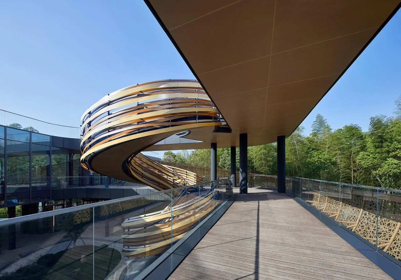 BIM Architecture | Baihe Lake Tourist Center/Architectural Design