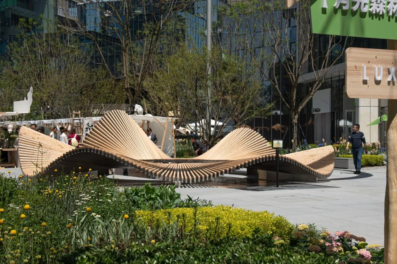 BIM Architecture | A Petal Falling into an Oasis/Chengdu Direct Architectural Design