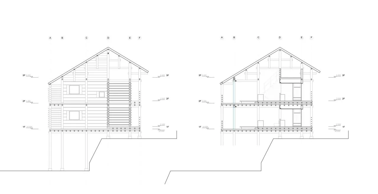 BIM Architecture | Inoue Sees Rice Fields/ATLAS STUDIO