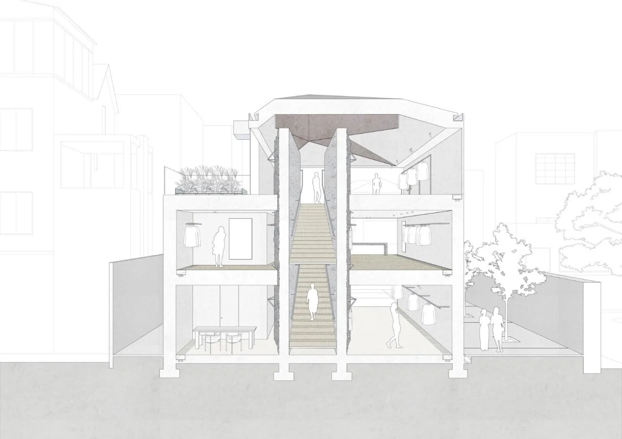 BIM Architecture | Shanghai Changle Road YEARLY PLAN/Dongqi Building Design