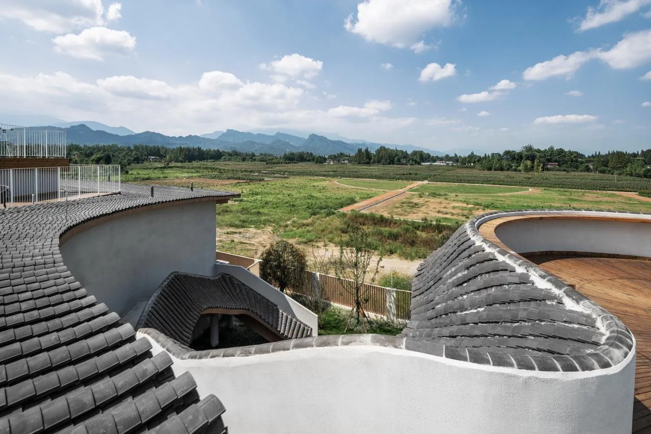 BIM Architecture | Integration of Western Sichuan Architecture and Taoist Culture / Qingcheng Pushe Family Resort Hotel - 2023 Golden Panda Tianfu Creative Design Award Winner
