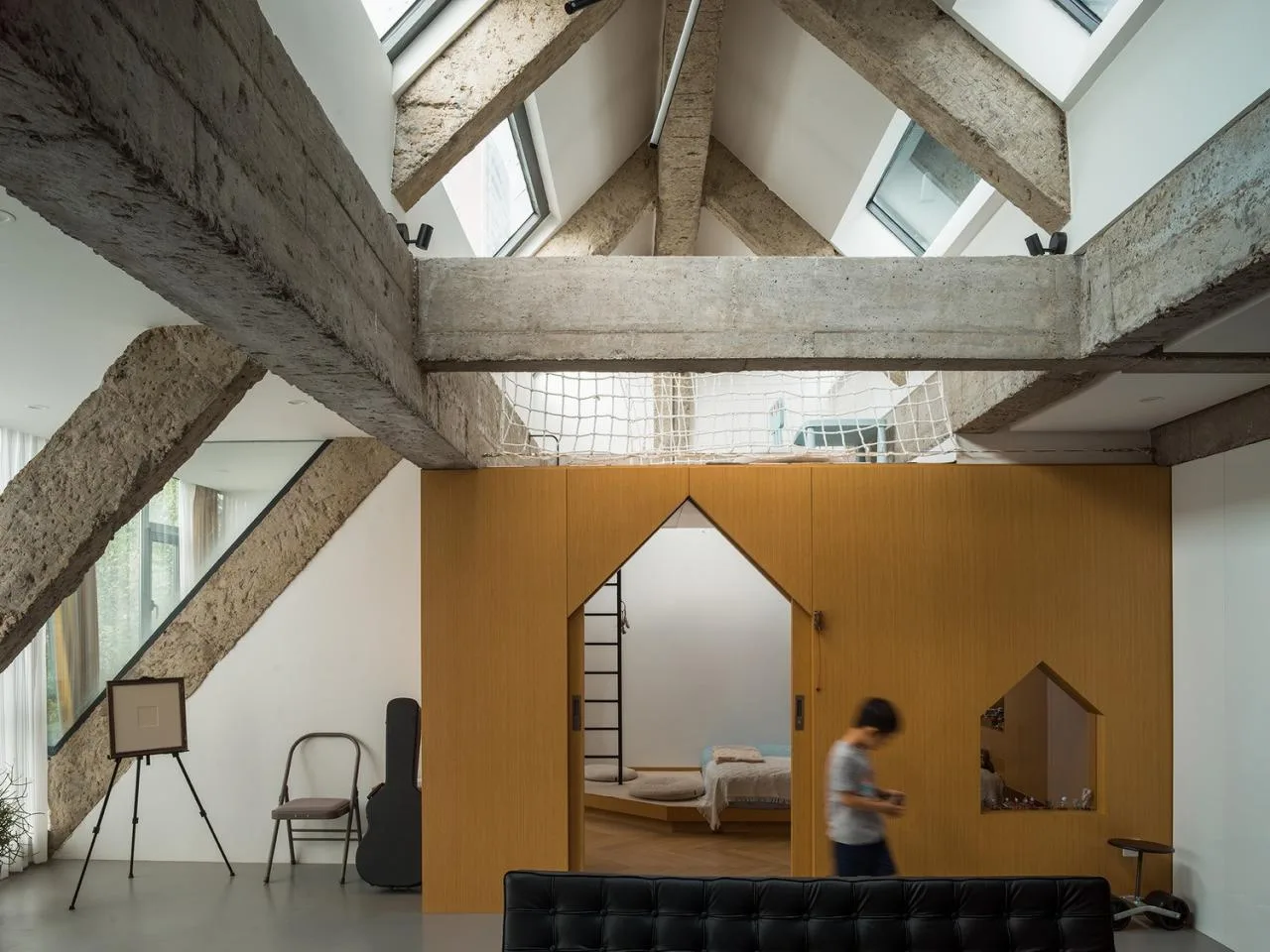 BIM Architecture | Beam House/Fan Building Design