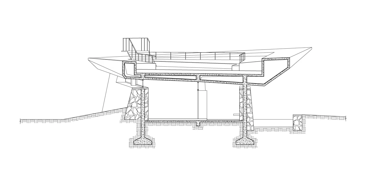 BIM Architecture | Micro Terrain: Dali Erhai Xiaoyizhuang Ecological Station - Meng Fanhao/Line+Architectural Firm