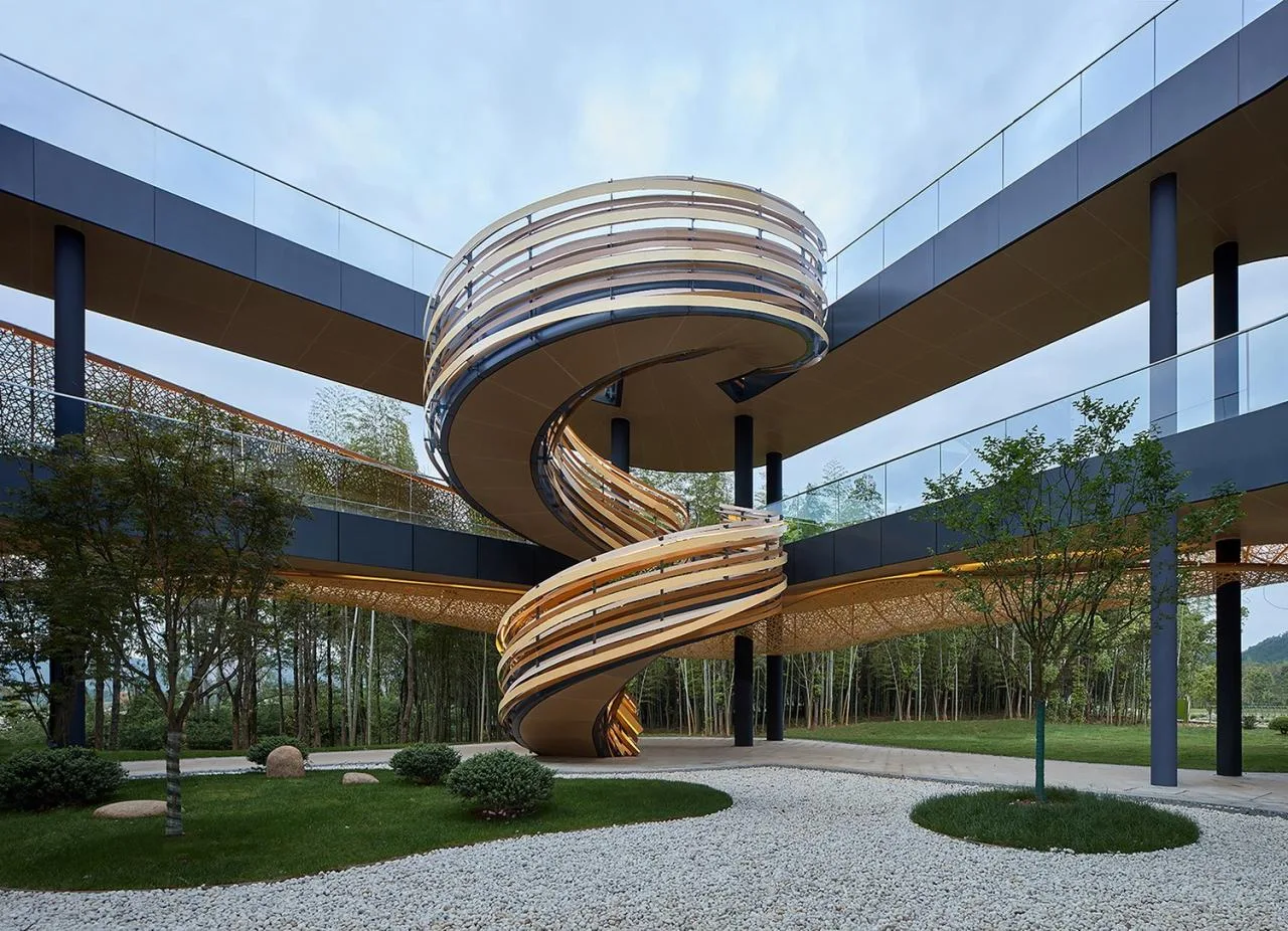 BIM Architecture | Baihe Lake Tourist Center/Architectural Design