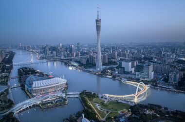 BIM Architecture: Guangzhou Haixin Bridge by South China University of Technology Design and Research Institute-BIM WORLD