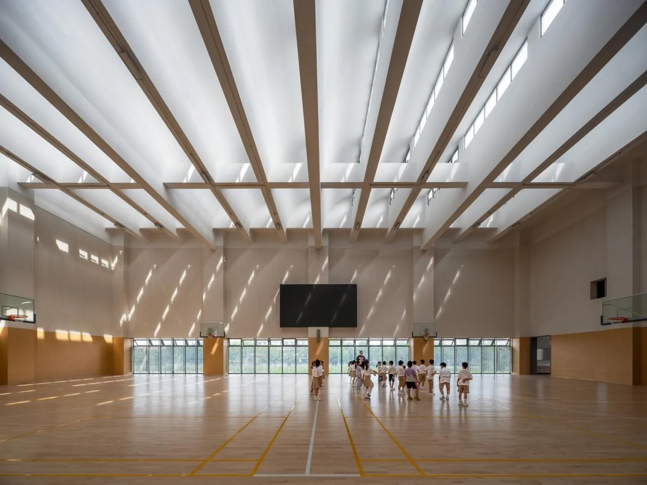BIM Architecture | Fengpu Elementary School Campus of Fengxian District Education College Affiliated Experimental Primary School/No Sample Architecture Studio
