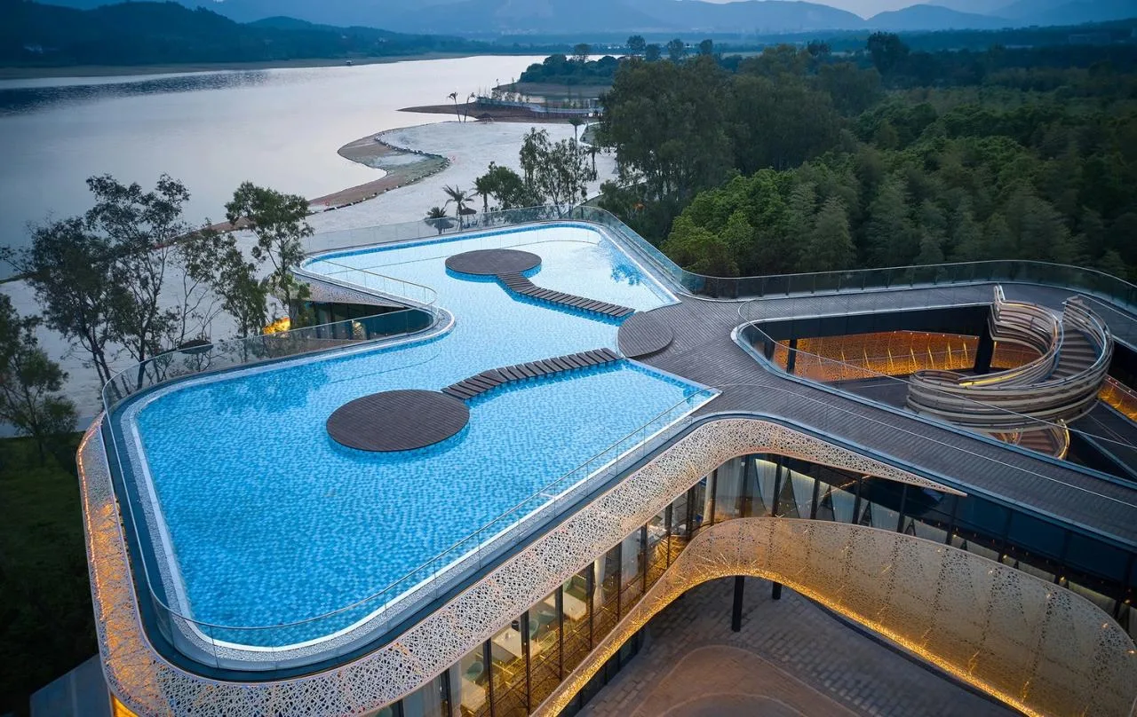 BIM Architecture | Baihe Lake Tourist Center/Architectural Design