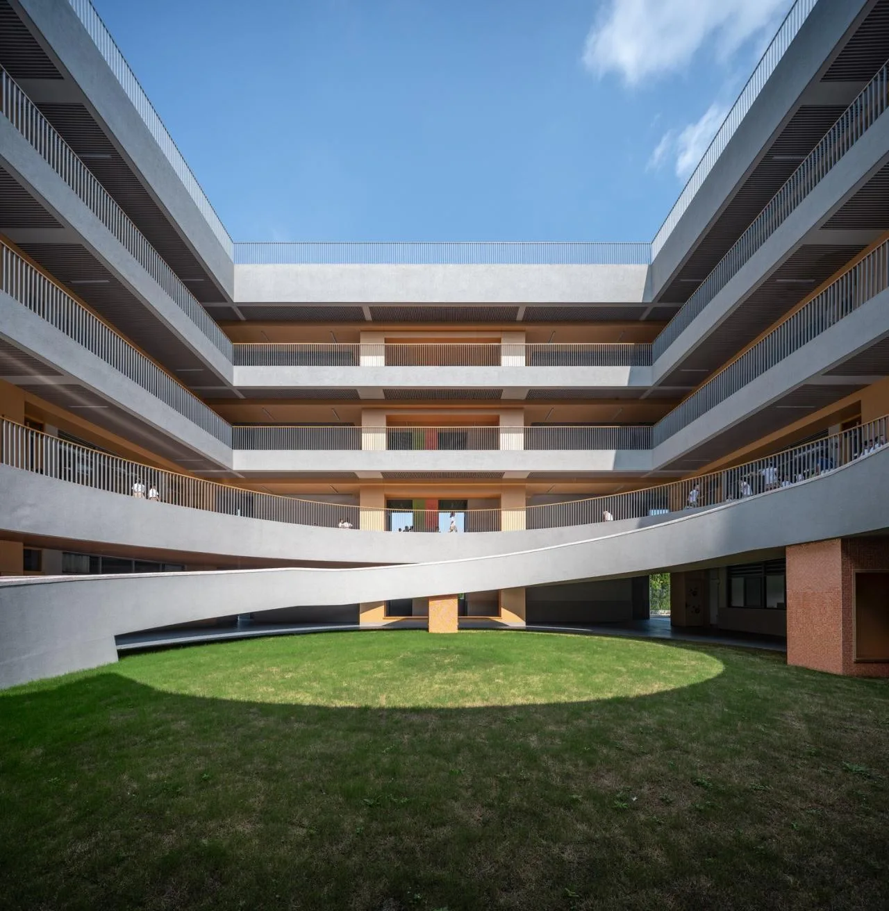 BIM Architecture | Fengpu Elementary School Campus of Fengxian District Education College Affiliated Experimental Primary School/No Sample Architecture Studio