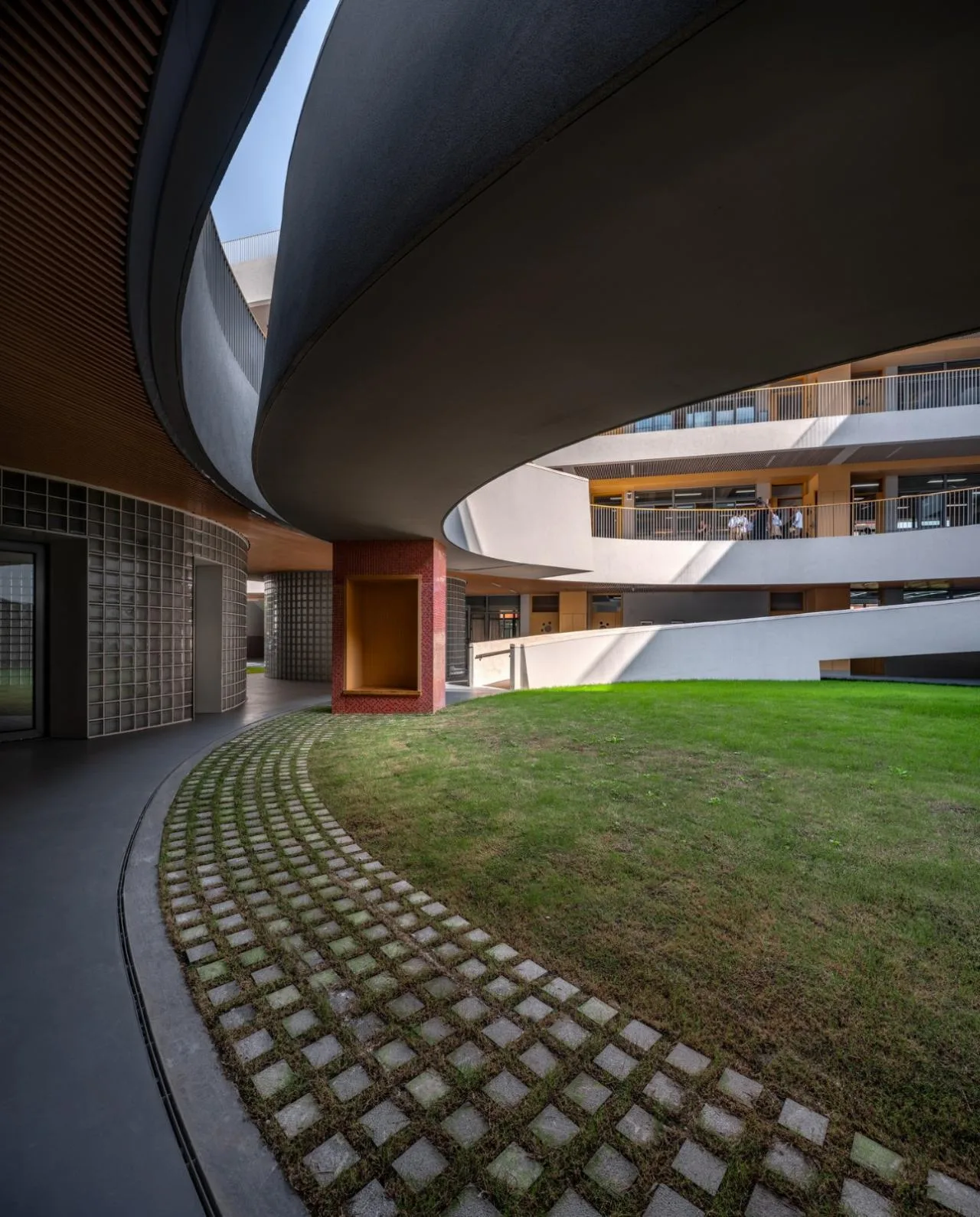 BIM Architecture | Fengpu Elementary School Campus of Fengxian District Education College Affiliated Experimental Primary School/No Sample Architecture Studio