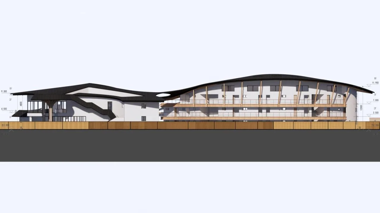 BIM Architecture | Integration of Western Sichuan Architecture and Taoist Culture / Qingcheng Pushe Family Resort Hotel - 2023 Golden Panda Tianfu Creative Design Award Winner
