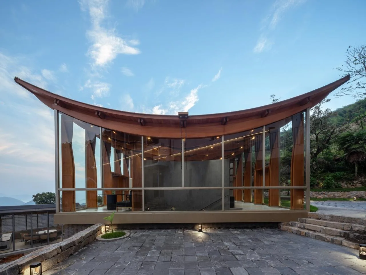 BIM Architecture | Jiaoyue Pavilion/Lai Architecture Design Studio