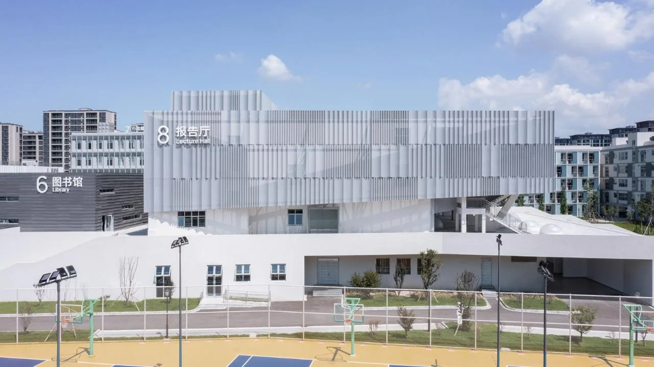 BIM Architecture | Gulin Vocational High School in Ningbo City: Infinite Script for Youth/ARCHIS Architectural Design Firm