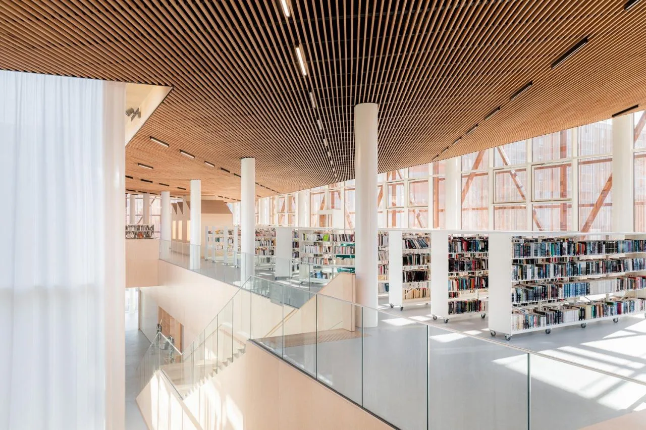 BIM Architecture | Sainte Geneviève des Bois Media Library/Archi5+Calmm Architecture
