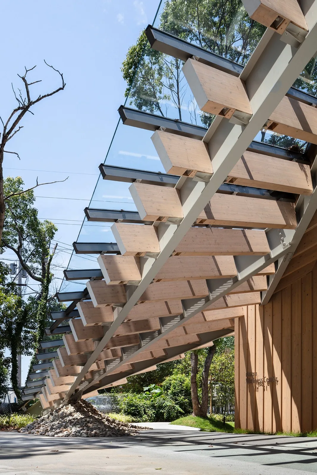 BIM Architecture | KANEKA Health Center/Kengo Kuma Architecture Urban Design Firm+Dacheng Construction