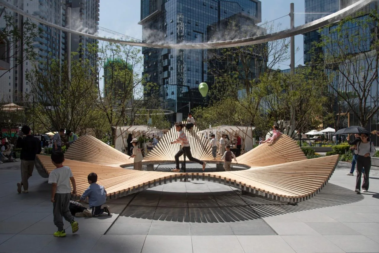 BIM Architecture | A Petal Falling into an Oasis/Chengdu Direct Architectural Design