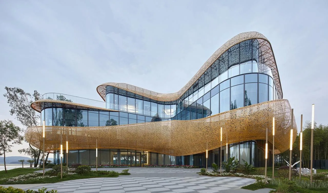 BIM Architecture | Baihe Lake Tourist Center/Architectural Design