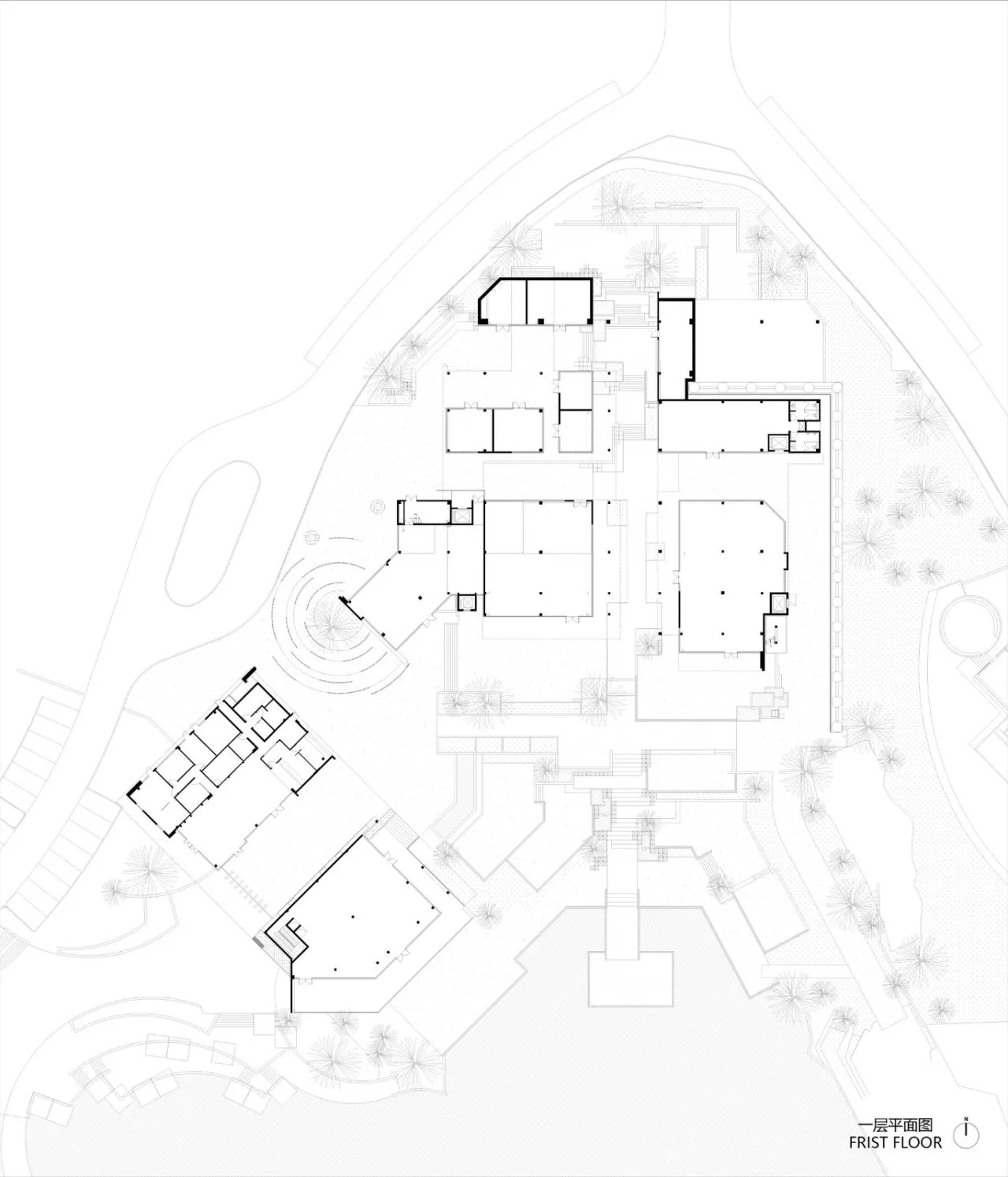 BIM Architecture | Chengdu Tianfu Luhu Food Island Phase II/Surrounding Buildings