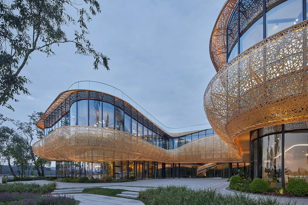 BIM Architecture | Baihe Lake Tourist Center/Architectural Design